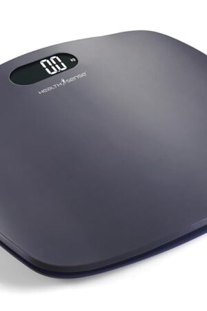 HealthSense Weight Machine for Body Weight, Digital Weighing Scale & Weighing Machines with Strong ABS Build Body, Step-On Technology