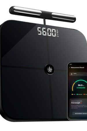 Cult Smart Scale Pro, US FDA Approved, 50+ Parameters, Body Fat Scale, BMI, 10 members, Bluetooth Weight Machine, Body Fat Analyzer, LED Display.