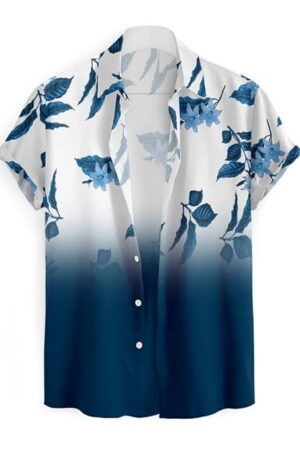 Men Shirts, Printed Summer wear Casual Half Sleeve Shirt